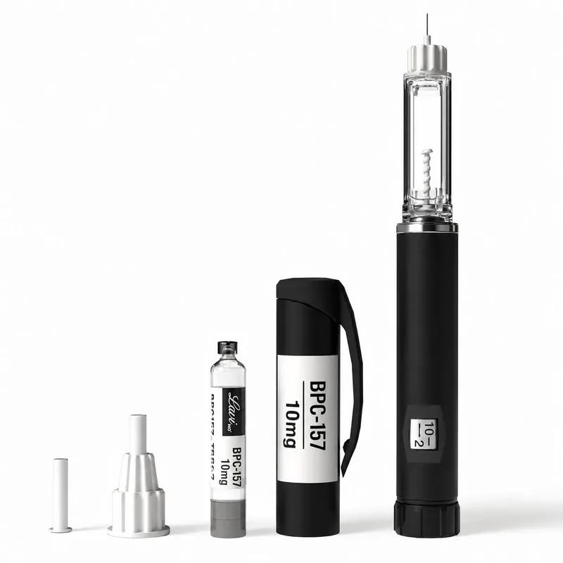BPC-157 injection pen with vial and carry case