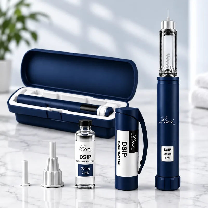 DSIP Injectable injection pen with vial and carry case