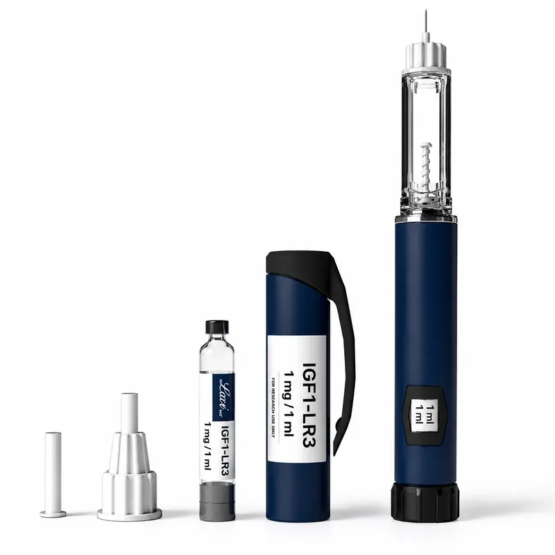 IGF1-LR3 injection pen with vial and carry case