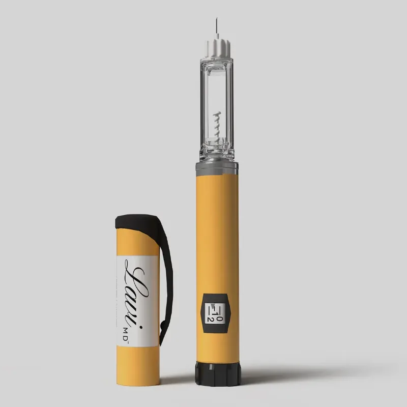 Injection Pen, Individual, with Free Travel Case packaging