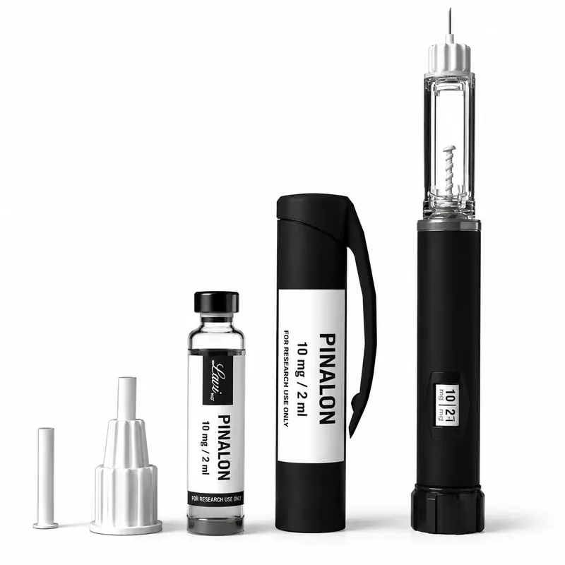 Pinealon injection pen with vial and carry case