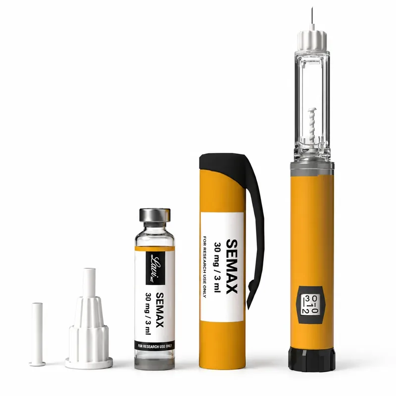 Semax injection pen with vial and carry case