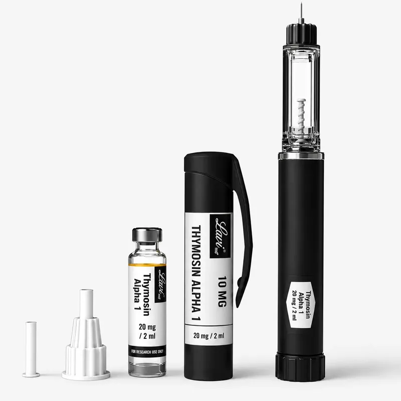 Thymosin Alpha-1 injection pen with vial and carry case